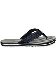Tommy Hilfiger dámské tmavě modré žabky  - 36 (DW6)