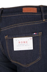 Tommy Hilfiger dámské tmavě modré džíny Rome Chrissy - 27/34 (415CHRI)
