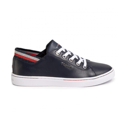 Tommy Hilfiger dámské tmavě modré tenisky - 36 (DW5)