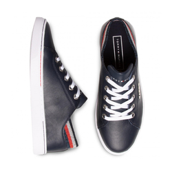 Tommy Hilfiger dámské tmavě modré tenisky - 36 (DW5)