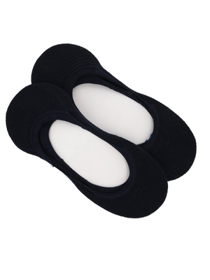 Tommy Hilfiger dámské tmavěmodré ponožky 2 pack - 35 (563)