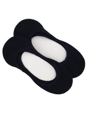 Tommy Hilfiger dámské tmavěmodré ponožky 2 pack - 35 (563)