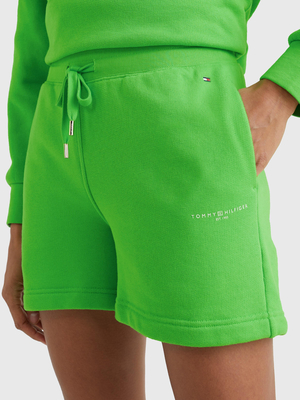 Tommy Hilfiger dámské zelené šortky - L (LWY)