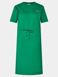 Tommy Hilfiger dámské zelené šaty 1985 - XXL (L4B)