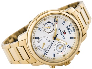 Tommy Hilfiger dámské zlaté hodinky  - 000 (0)