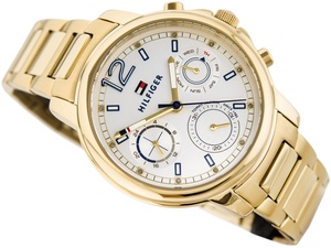 Tommy Hilfiger dámské zlaté hodinky  - 000 (0)