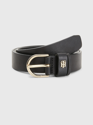 Tommy Hilfiger dámský černý pásek Timeless - 90 (BDS)
