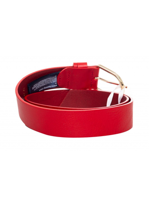 Tommy Hilfiger dámský červený pásek - 90 (0KP)