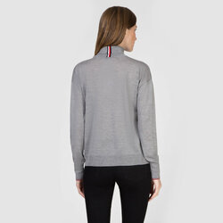 Tommy Hilfiger dámský šedý pletený rolák - L (PX8)
