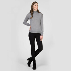 Tommy Hilfiger dámský šedý pletený rolák - L (PX8)
