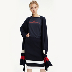 Tommy Hilfiger dámský tmavě modrý pletený kardigan Marika