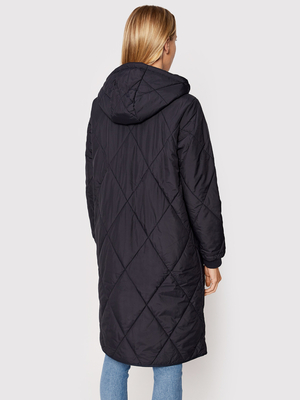 Tommy Hilfiger dámský tmavě modrý kabát  - S (DW5)