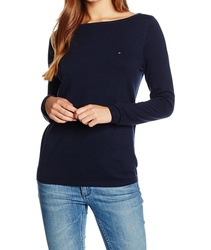 Tommy Hilfiger dámský tmavě modrý svetřík Ivy