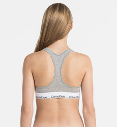 Calvin Klein dámská šedá podprsenka Bralette - S (020)