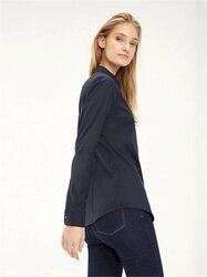 Tommy Hilfiger dámská tmavě modrá košile - XS (403)