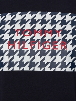 Tommy Hilfiger dámské tmavě modré tričko - XS (DW5)