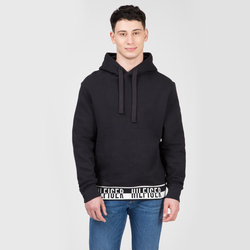 Tommy Hilfiger pánská černá mikina Hoody - M (083)