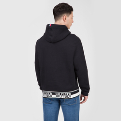 Tommy Hilfiger pánská černá mikina Hoody - M (083)