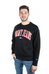 Tommy Hilfiger pánská černá mikina s logem
