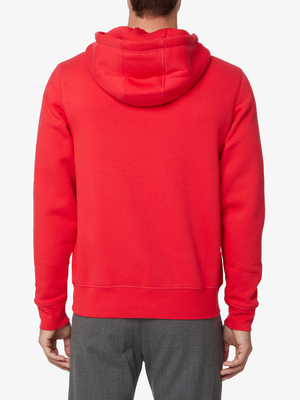 Tommy Hilfiger pánská červená mikina Logo Hoody - M (XK3)