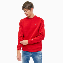Tommy Hilfiger pánská červená mikina Classics