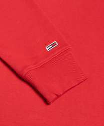 Tommy Jeans pánská červená mikina Corp - XXL (XNL)