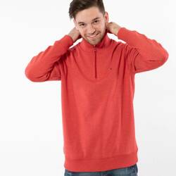 Tommy Hilfiger pánská červená mikina Essential