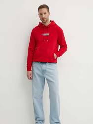Tommy Hilfiger pánská červená mikina - S (XLG)