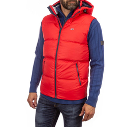Tommy Hilfiger pánská červená zateplená vesta Gilet