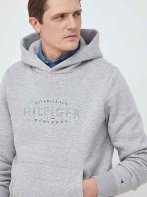 Tommy Hilfiger pánská šedá mikina - L (P01)