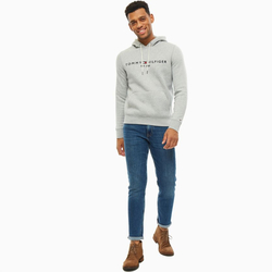 Tommy Hilfiger pánská šedá mikina Hoody - M (501)