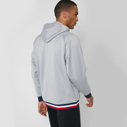 Tommy Hilfiger pánská šedá mikina na zip Logo - S (001)
