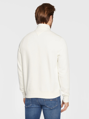 Tommy Hilfiger pánská krémová mikina - XL (YBI)