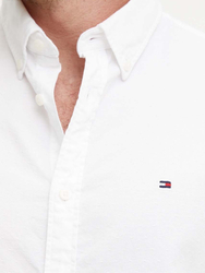 Tommy Hilfiger pánská bílá košile Oxford - S (YCF)