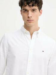 Tommy Hilfiger pánská bílá košile - S (YCF)