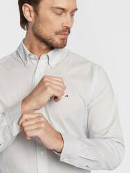 Tommy Hilfiger pánská bílá košile  - XXL (0K4)