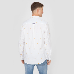 Tommy Hilfiger pánská bílá košile Dobby - XL (997)