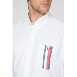 Tommy Hilfiger pánská bílá košile Pocket - M (902)