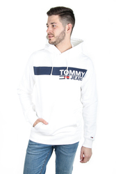 Tommy Hilfiger pánská bílá mikina Essential