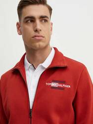 Tommy Hilfiger pánská cihlová mikina - L (XNN)