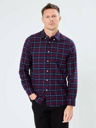 Tommy Hilfiger pánská kostkovaná košile - S (0QJ)