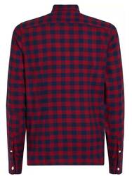 Tommy Hilfiger pánská kostkovaná košile - S (0QJ)