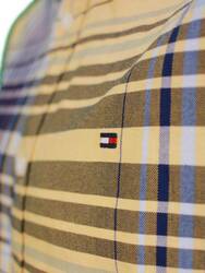 Tommy Hilfiger pánská kostkovaná košile - S (0RD)
