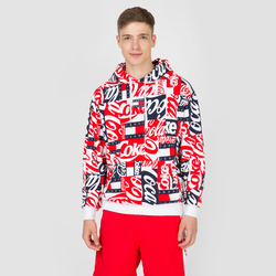 Tommy Hilfiger pánská mikina s kapucí Coca Cola