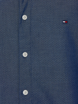 Tommy Hilfiger pánská modrá košile - L (0GY)