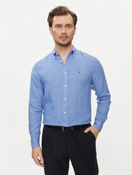 Tommy Hilfiger pánská modrá košile - S (C30)