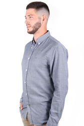 Tommy Hilfiger pánská modrá košile Multi Dobby - L (0YH)
