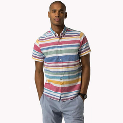 Tommy Hilfiger pánská pruhovaná košile Horizontal