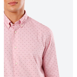 Tommy Hilfiger pánská světle růžová košile Global - L (XBE)