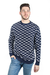 Tommy Hilfiger pánská tmavě modrá mikina Crew